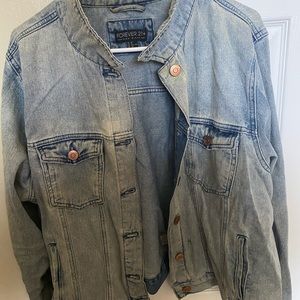 Distressed Denim Jacket